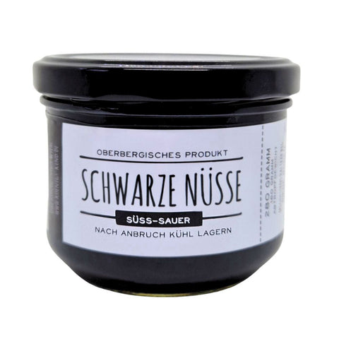 Schwarze Nüsse süß-sauer 280 g