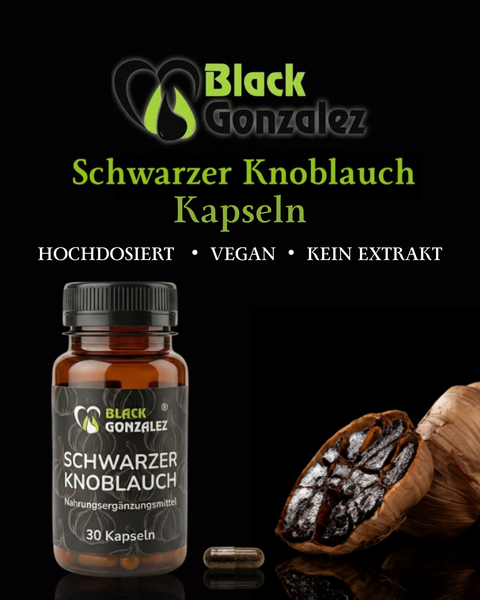 Schwarzer Knoblauch Kapseln Black Gonzalez