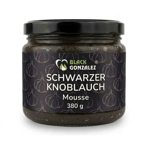 Schwarzer Knoblauch Mousse 380 g Glas
