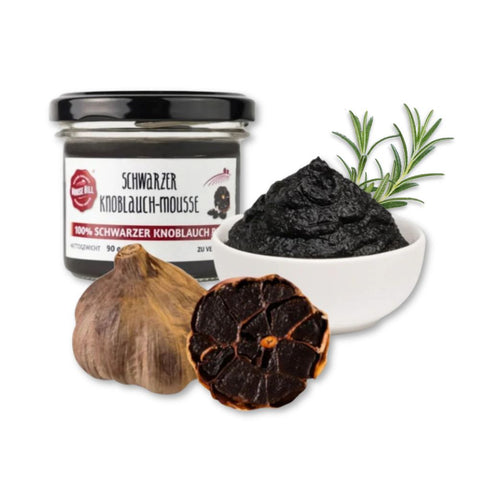 Schwarzer Knoblauch Mousse