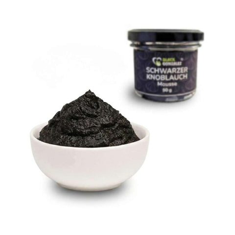 Schwarzer Knoblauch Mousse