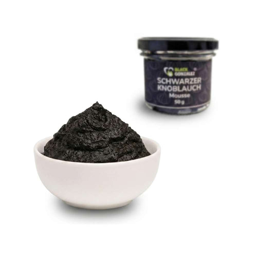 Schwarzer Knoblauch Mousse