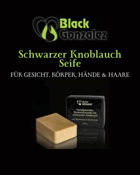 Schwarzer Knoblauch Seife Hero mobil