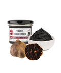 Cremige Mousse aus fermentiertem schwarzem Knoblauch