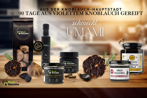Black Gonzalez Onlineshop für schwarzer Knoblauch