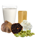 Schwarzer Knoblauch Seife mit Stutenmilch, Kardamom und Sheabutter