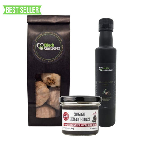 Schwarzer Knoblauch Set Bestseller
