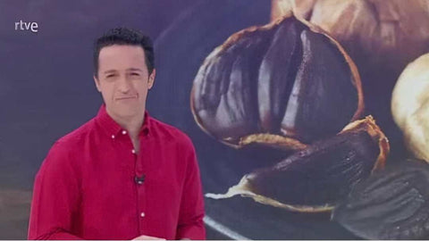 Schwarzer Knoblauch im Sender RTVE