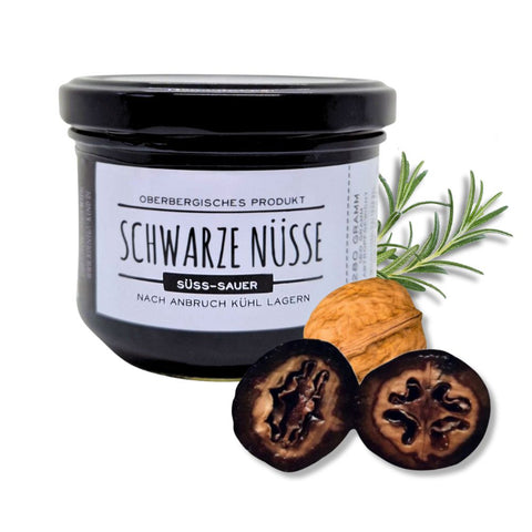 Schwarze Walnüsse - eine fast vergessene Delikatesse